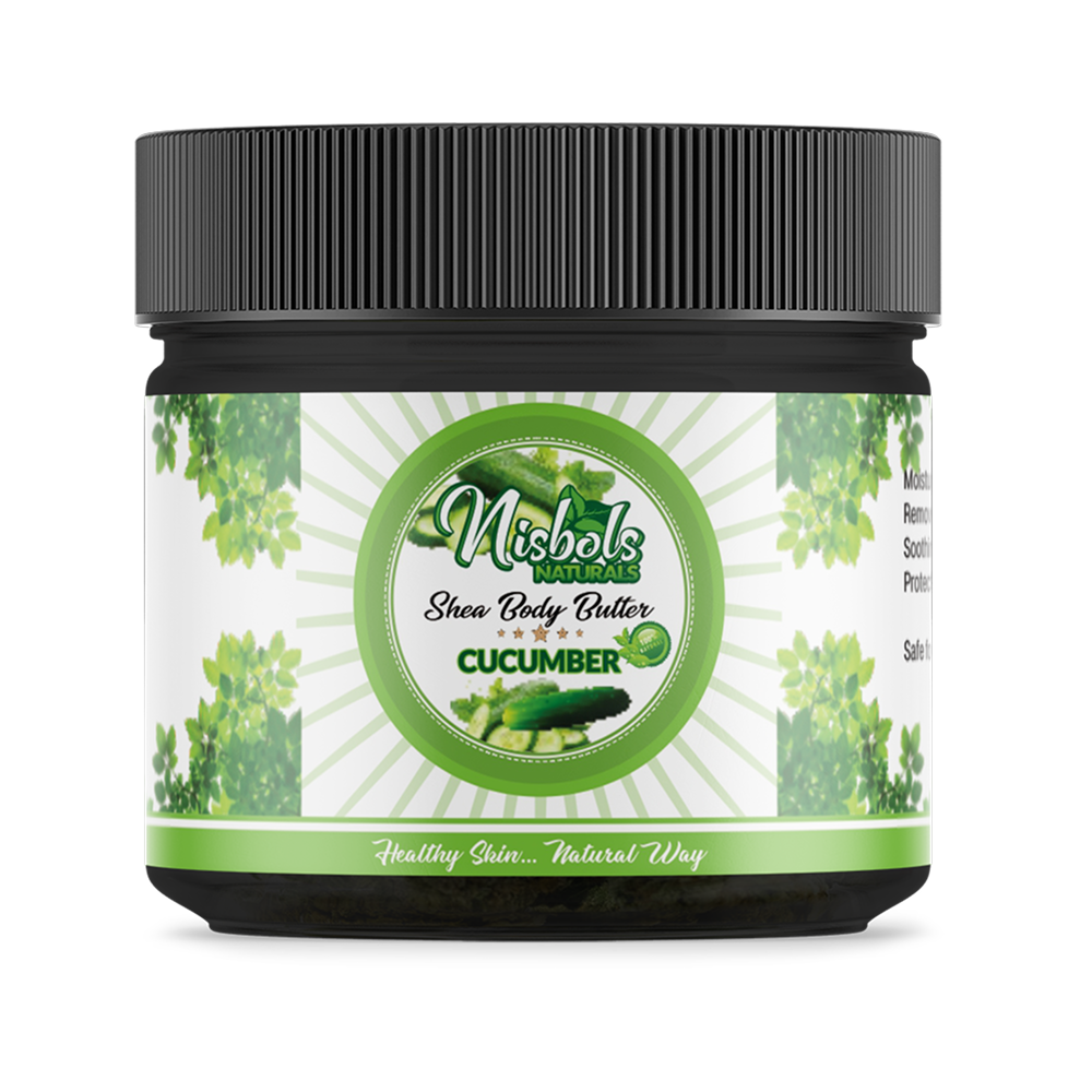 Nisbols Shea Body Butter (Cucumber)